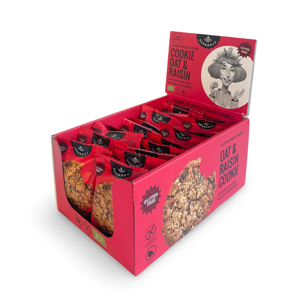20 Oatbiscuits with Raisins Martine Matin
