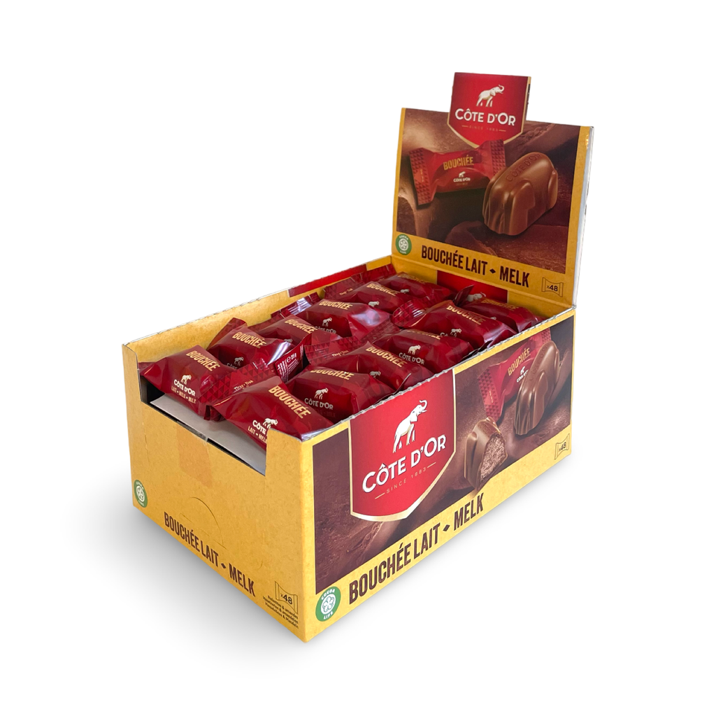 48x25g Bouchées Chocolat au Lait