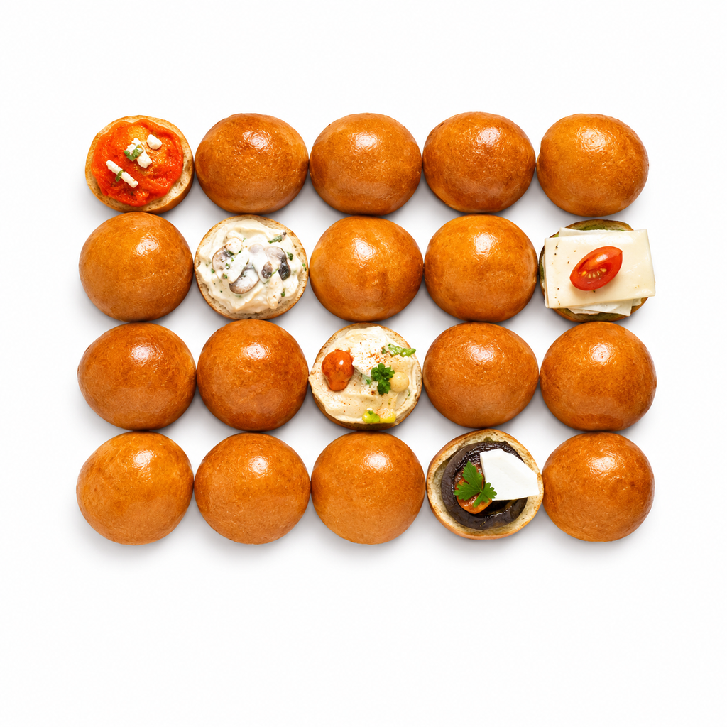 Plateau Vegetarische Sandwiches (20 st)
