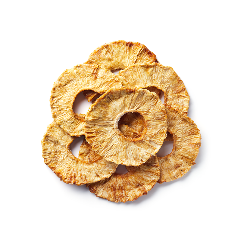 Gedroogde Ananas Schijven (250g)