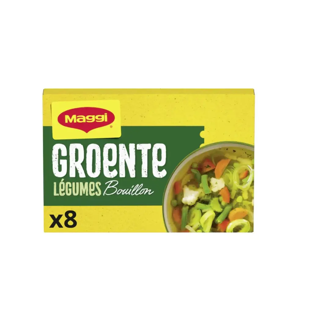 8x10g Plantaardige bouillon
