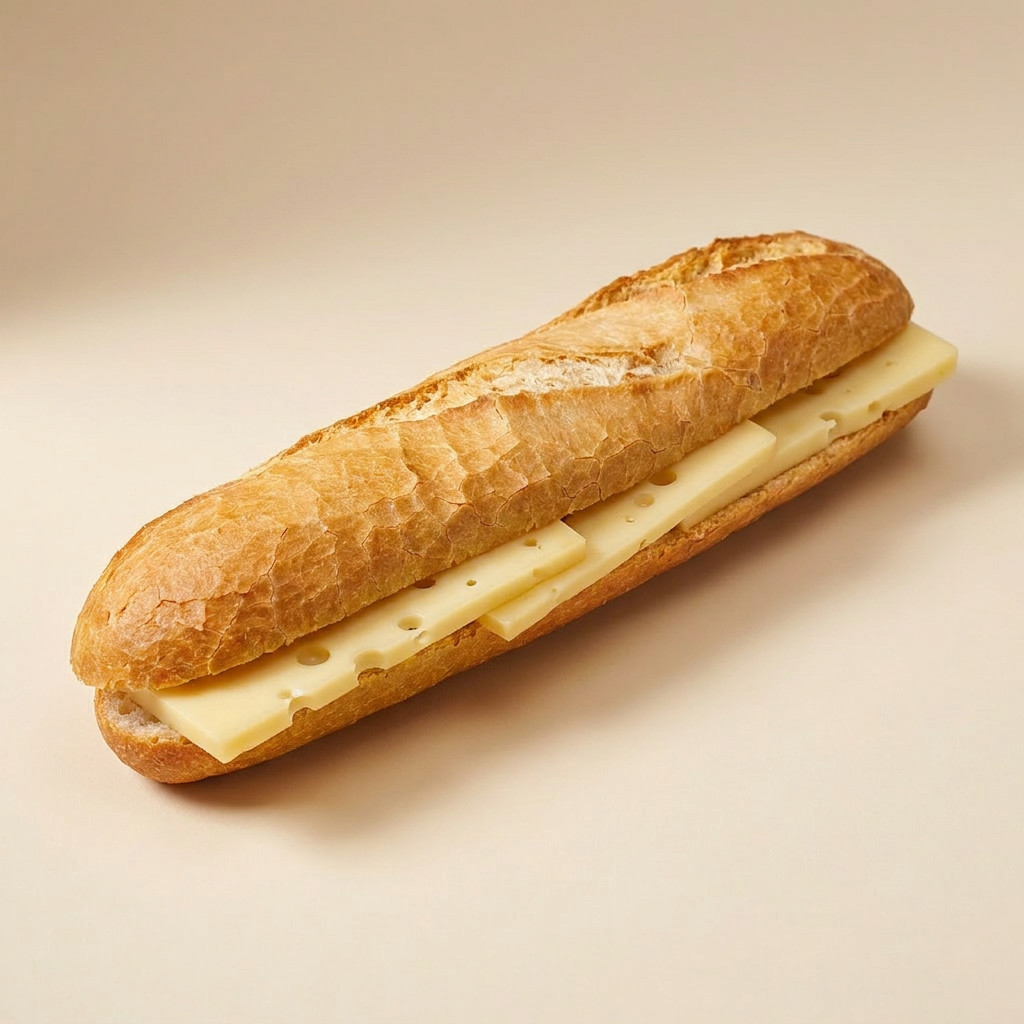 Cheese Sandwich (No Veggies, White)