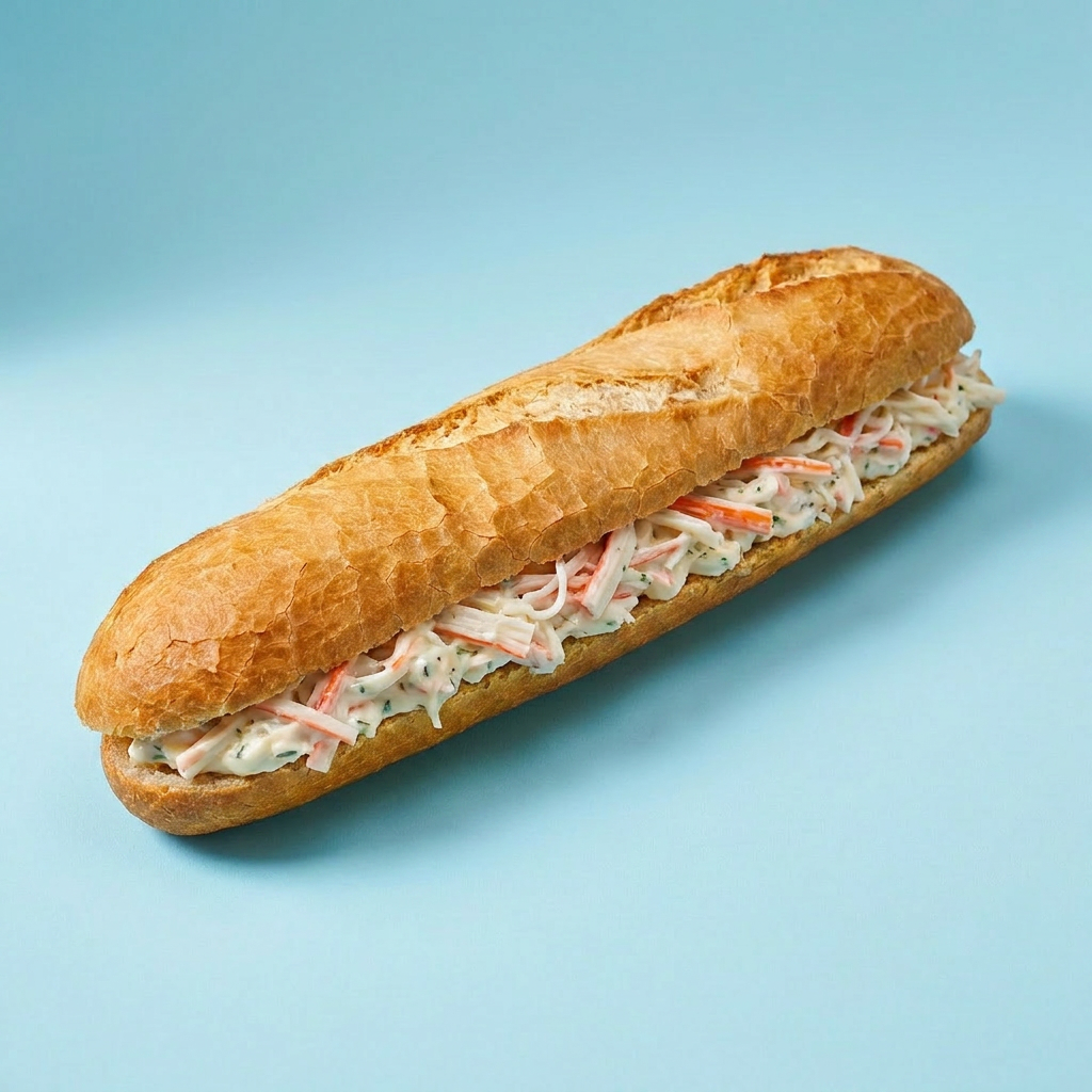 Sandwich Surimi (Sans Crudités, Blanc)