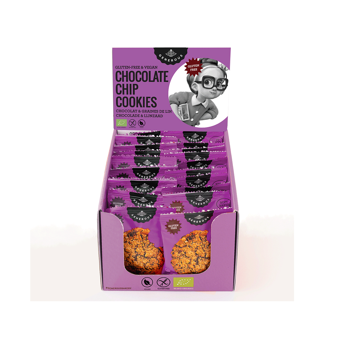 20 Cookies Camille Chocolat