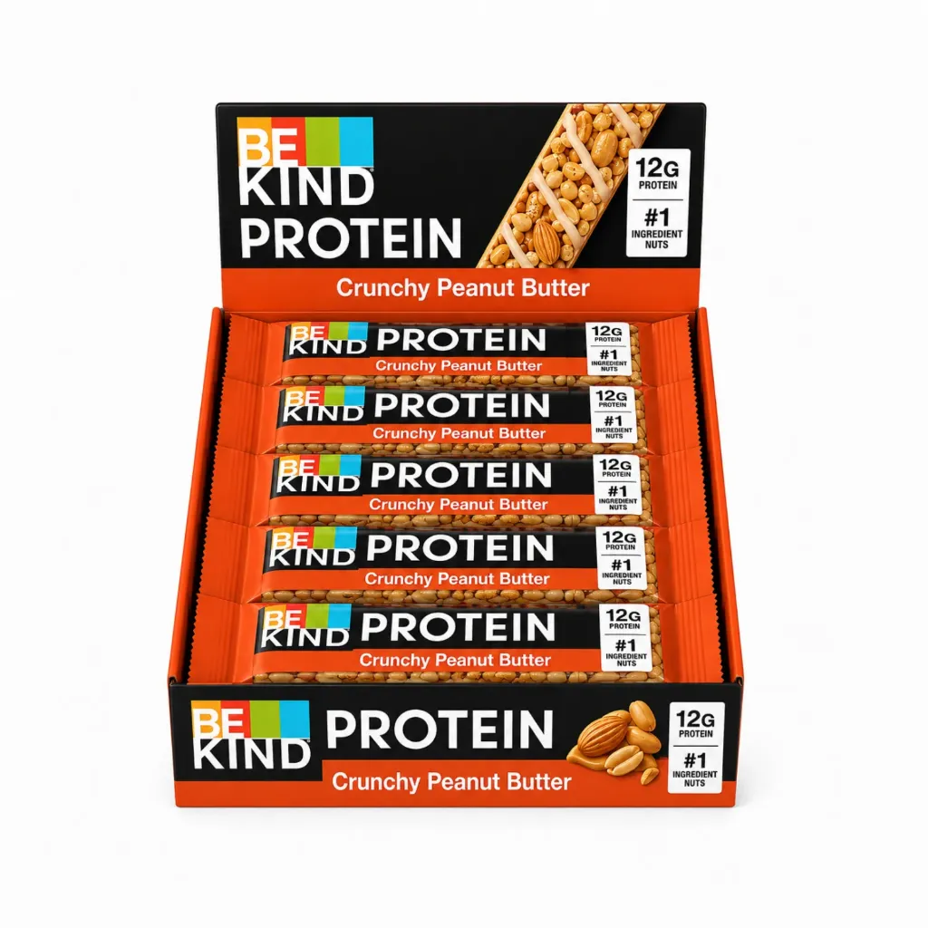 12x50g Crunchy Pindakaas Eiwitreep